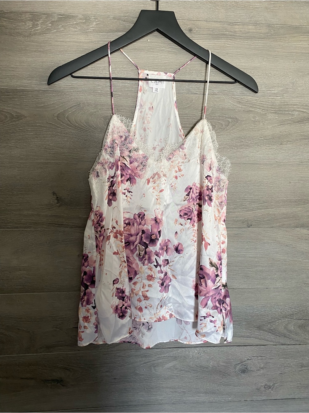 CAMI NYC Silk Floral Top